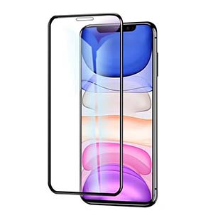 跃宝 苹果11钢化膜iPhoneXR/XS/11ProMax/xsmax全屏覆盖高清防爆手机贴膜 苹果11/XR通用