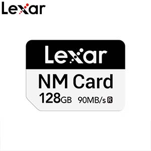 Lexar雷克沙华为nm存储卡华为手机NM内存卡P30P40mate20mate30ProNova5 NM储存卡128G
